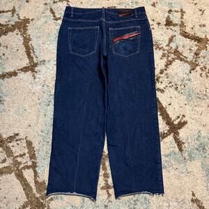 Vintage FUBU Baggy Wide Leg Jeans Size 36x30 Y2K
